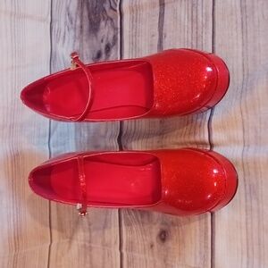 Platform Glitter Heels